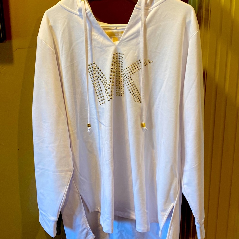 Michael Kors 2x Hooded Sweatshirt NWT